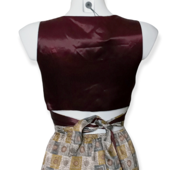 Bobbie Short Set Reversible Top Size Medium - Picture 6 of 8